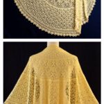 Stars in Springtime Lace Shawl Free Knitting Pattern