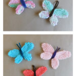 Sweet Butterfly Free Knitting Pattern