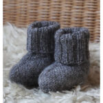 Tassutellen Baby Booties Free Knitting Pattern