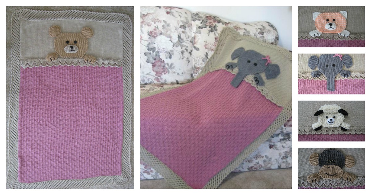 Bed Crib Blanket Knit Pattern