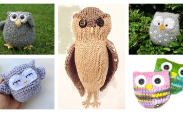7 Adorable Puff Owl Free Knitting Patterns