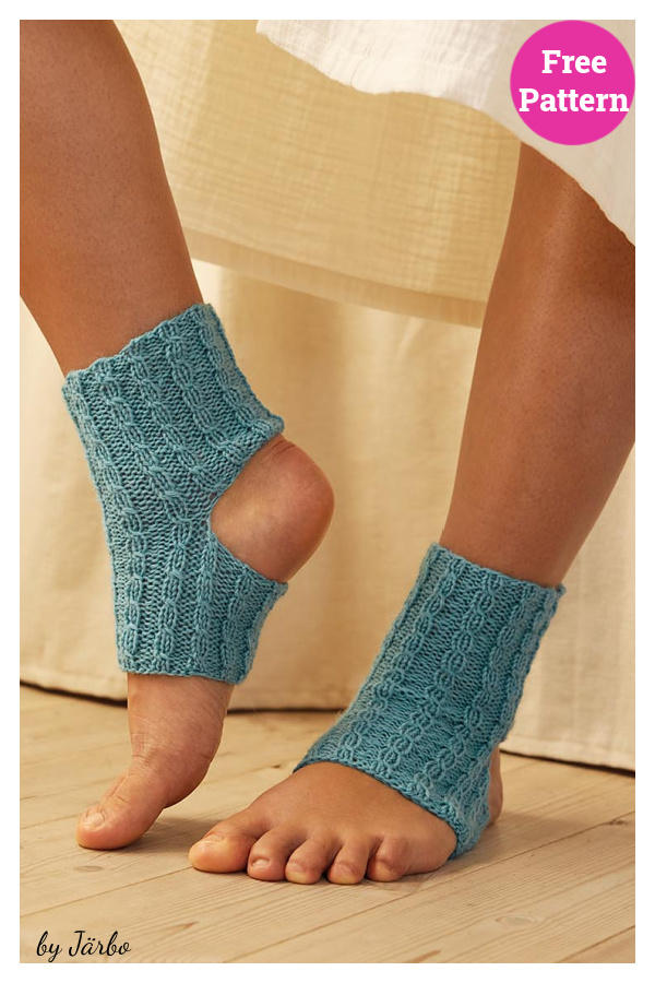 Ananda Yoga Socks Free Knitting Pattern