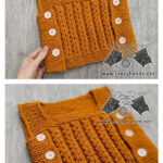 Baby Vest Free Knitting Pattern and Video Tutorial