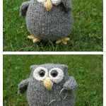 Cordell The Owl Free Knitting Pattern