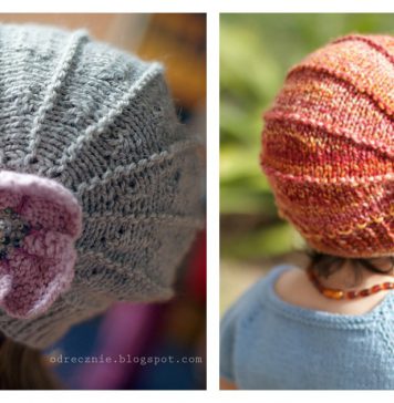 Cute Poppy Hat Knitting Pattern
