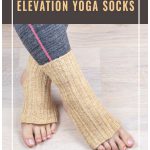 Elevation Yoga Socks Free Knitting Pattern