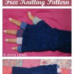 Fingerless Gloves Free Knitting Pattern