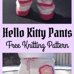 Hello Kitty Pants Free Knitting Pattern