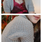 Holiday Shrug Free Knitting Pattern