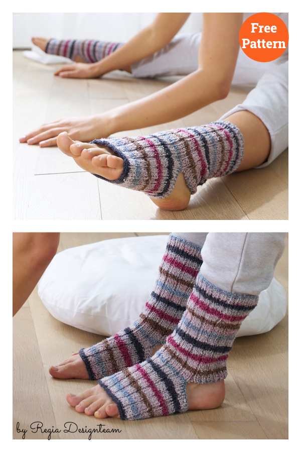 Kabini Yoga Socks Free Knitting Pattern