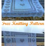 Kindhearted Lace Baby Blanket Free Knitting Pattern