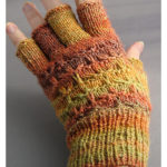 Lake Park Fingerless Gloves Free Knitting Pattern