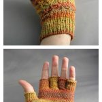 Lake Park Fingerless Gloves Free Knitting Pattern