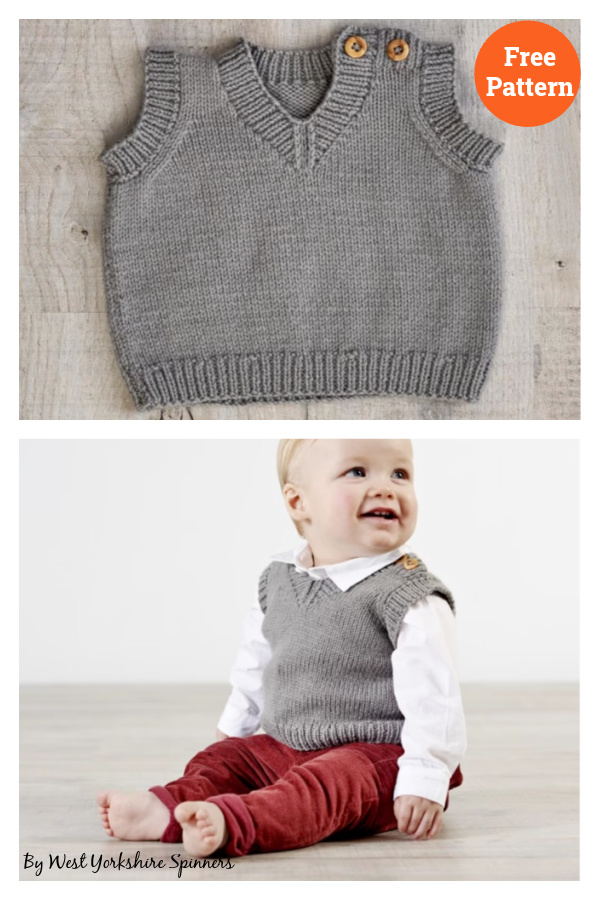 Louis & Lilly Slipovers Free Knitting Pattern