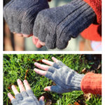 Man Glove Free Knitting Pattern