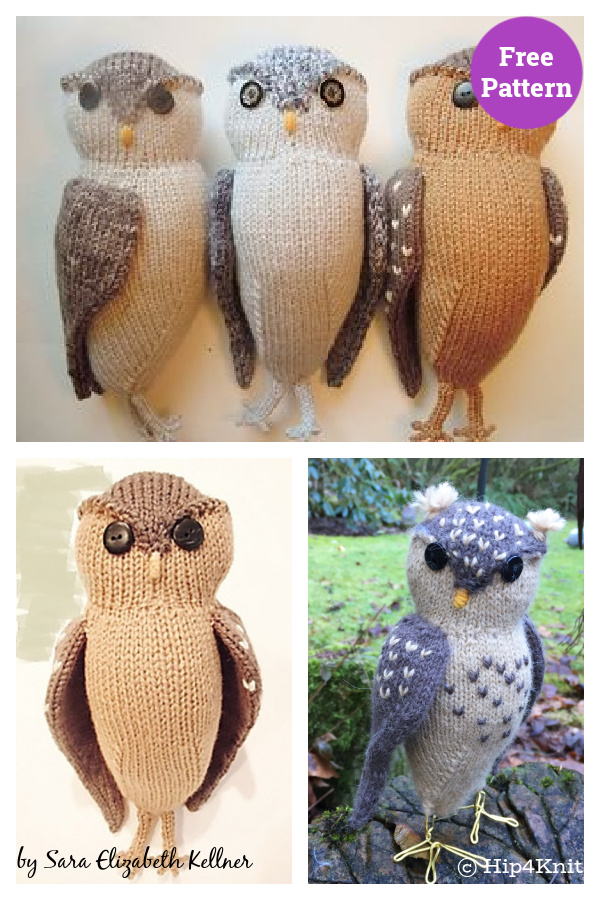 Obligatory Owl Free Knitting Pattern