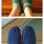 One-Two-Three Slippers Free Knitting Pattern