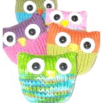 Owl Puffs Free Knitting Pattern