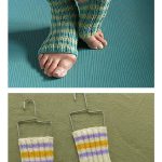 Rolling Brook Yoga Socks Free Knitting Pattern