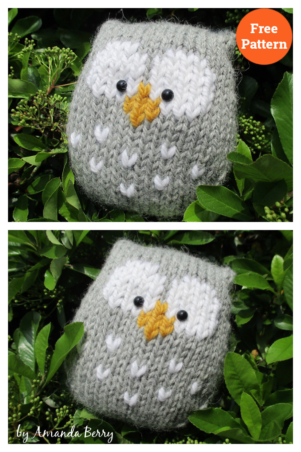 Stuffy Owl Free Knitting Pattern