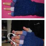 Witching Hour Fingerless Gloves Free Knitting Pattern