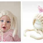 10+ Bunny Baby Hat Free Knitting Pattern