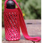 Bishi Water Bottle Carrier Free Knitting Pattern