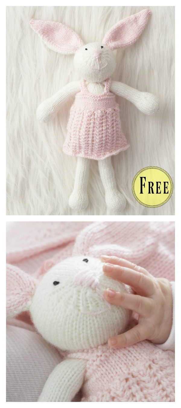 Bunny Rabbit Free Knitting Pattern
