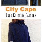 City Cape Free Knitting Pattern