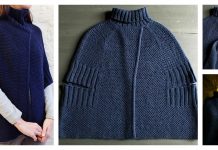 City Cape Free Knitting Pattern
