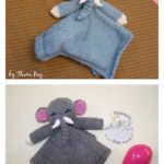 Elephant Lovey Free Knitting Pattern