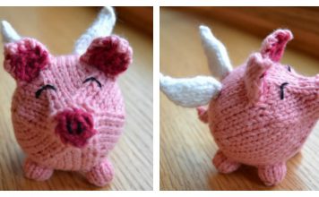 Flying Pig Free Knitting Pattern