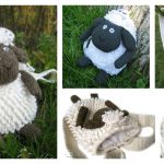 Sheep Backpack Free Knitting Pattern