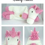 Unicorn Pyjama Case Knitting Pattern