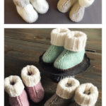 Baby Hug Boots Free Knitting Pattern