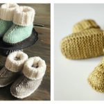 Baby Hug Boots Free Knitting Pattern