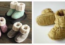 Baby Hug Boots Free Knitting Pattern