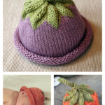 Berry Baby Hat Free Knitting Pattern