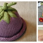 Berry Baby Hat Free Knitting Pattern