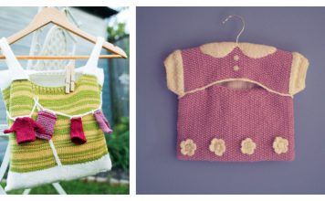 Cute Peg Bag Free Knitting Pattern
