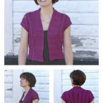 Four Seasons Vine Lace Vest Free Knitting Pattern