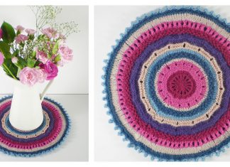 Knitted Mandala Free Pattern