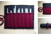 Knitting Needle Case Free Knitting Pattern