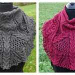 Lace and Cable Shawl Free Knitting Pattern