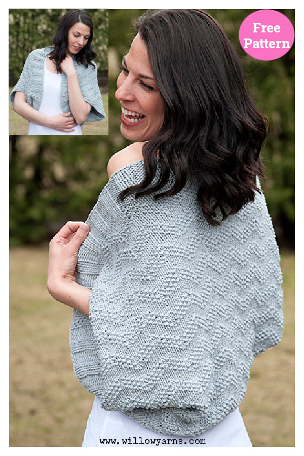 Myciena Bolero Free Knitting Pattern