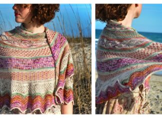 Anemone Shawl Free Knitting Pattern
