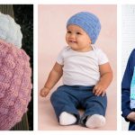 Basket Weave Hat Beanie Free Knitting Pattern