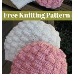 Basketweave Hat Beanie Free Knitting Pattern