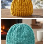 Beginner-Friendly Unisex Beanie Free Knitting Pattern