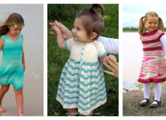 Best Sunday Baby Dress Free Knitting Pattern